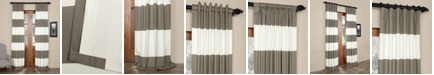 Exclusive Fabrics & Furnishings Horizontal Stripe 50" x 84" Curtain Panel